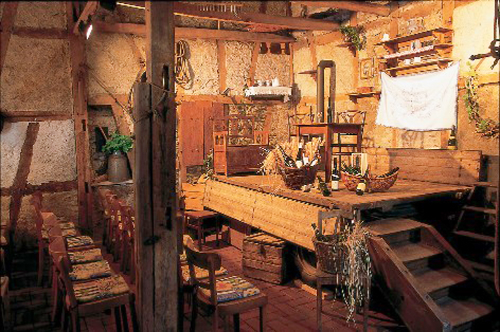Die Theaterbühne in der Winzerscheune